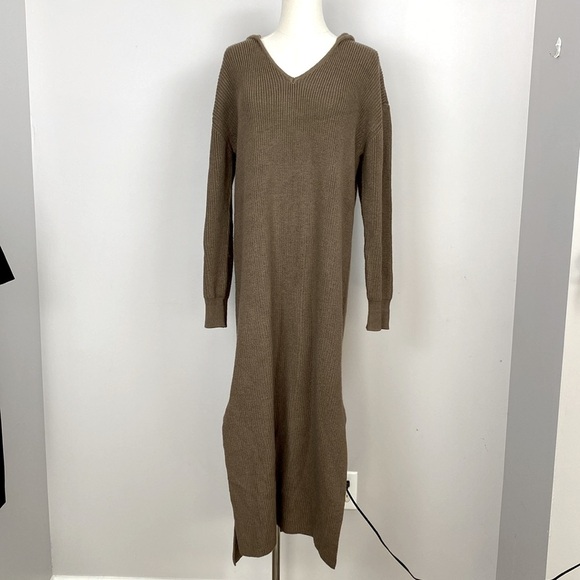 Free People Beach Claudia Hooded Sweater Dress size small Oversized - Picture 3 of 16